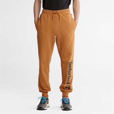 Pantalon molletonné avec logo pour hommes