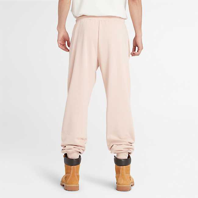 Pink Logo Cuffed Track Pants – Maison-B-More Global Store