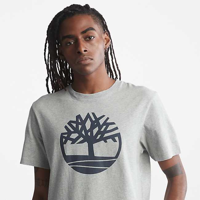 Men\'s Kennebec T-Shirt River Tree CA Timberland | Logo