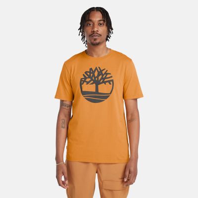 Timberland Men\'s US T-Shirt | Tree Kennebec Logo River