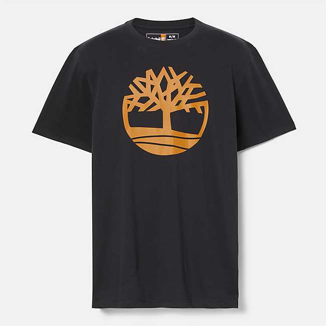 Men\'s Logo US T-Shirt | Tree Kennebec Timberland River