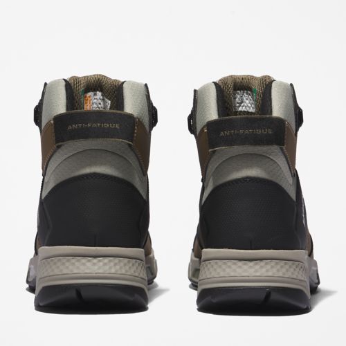 Men's Switchback Waterproof Soft-Toe Work Boots-