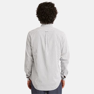 Men's Striped Seersucker Shirt