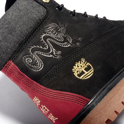 timberland embossed boots