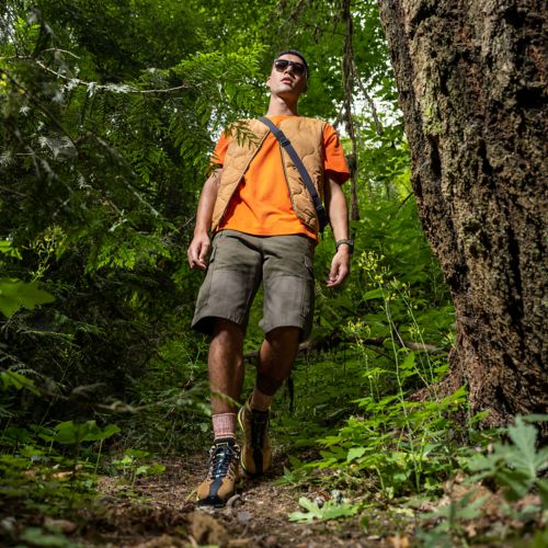 Botte de randonnée imperméable GreenStride™ Solar Ridge pour hommes-