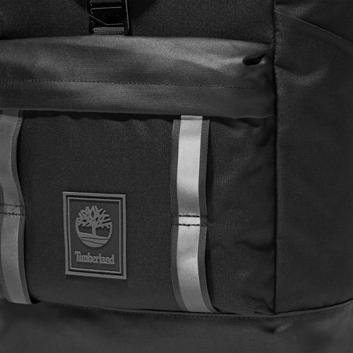 Tree-Logo Zip-Top Backpack-
