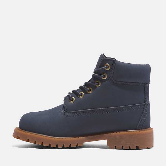 Youth Timberland® Premium 6-Inch Lace-Up Waterproof Boot
