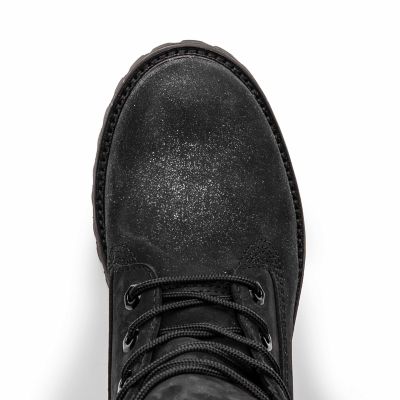 black sparkle timberland boots