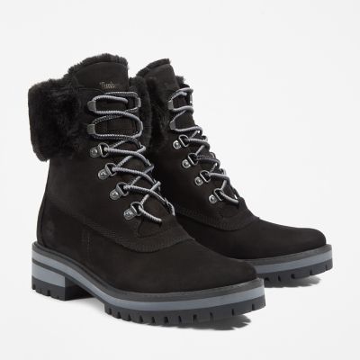 TIMBERLAND | Women's Courmayeur Valley 6-Inch Waterproof Faux-Fur Boots