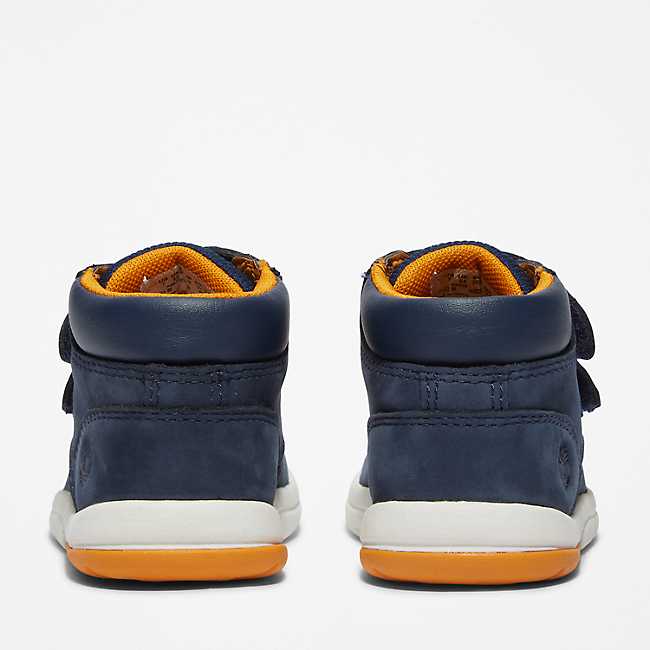 Toddler Toddle Tracks Hook & Loop Boots Navy | Timberland US