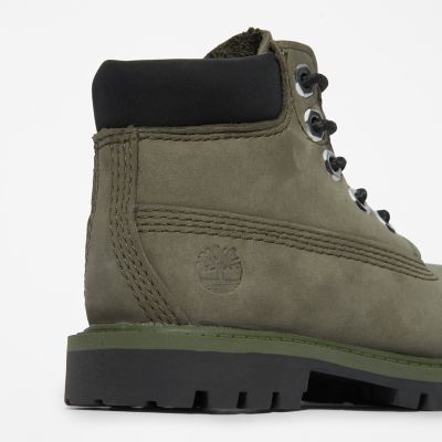 green toddler timberlands