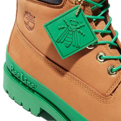 timberland rubber toe boots