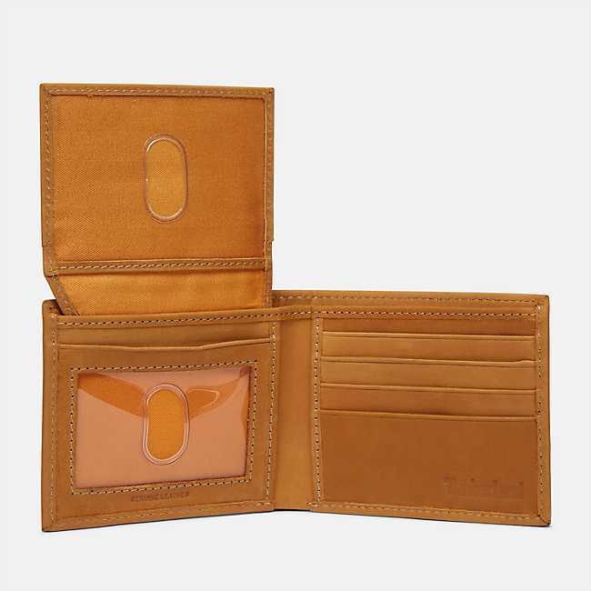 Men's Red Bank Icon Boot Passcase Wallet