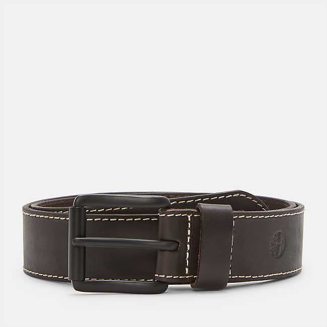 Tommy Hilfiger Men's 38MM Leather Bridle Belt with Perforations