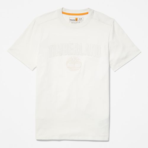 T-shirt Outdoor Heritage EK+ en coton recyclé avec logo pour hommes-