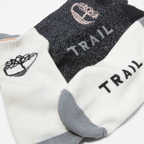 Mens 2-Pack Trail Half-Cushioned No-Show Socks-