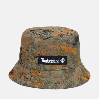 Shell Sunset Reversible Psychedelic Print Bucket Hat