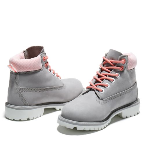 Youth Hi-Vis Timberland® Premium 6-Inch Waterproof Boots-