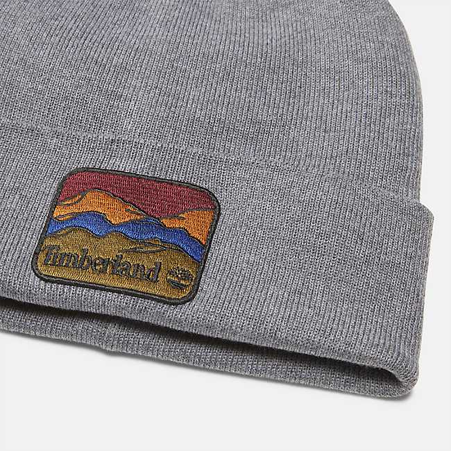 Beanie with Mountain Patch | Timberland US