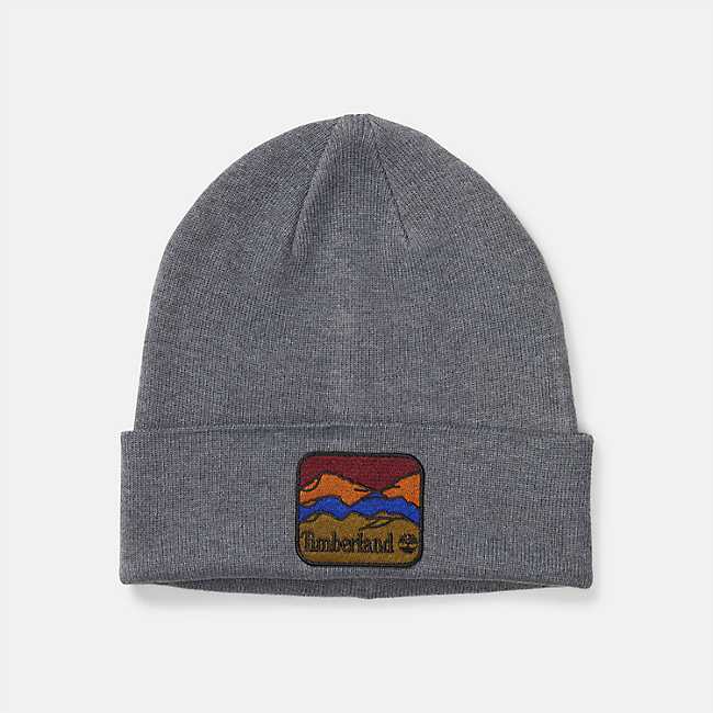 Beanie with Mountain Patch | Timberland US