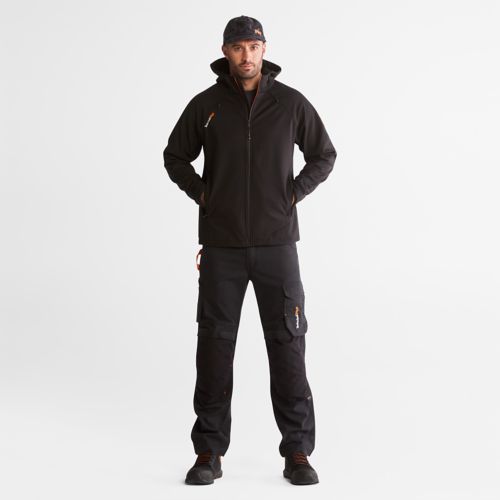 Men's Timberland PRO® Powerzip Hooded Softshell Jacket-