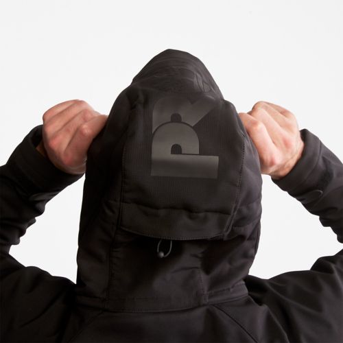 Men's Powerzip Hooded Softshell Jacket-