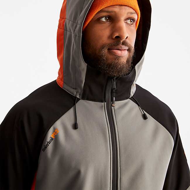 Men's Timberland PRO® Powerzip Hooded Softshell Jacket