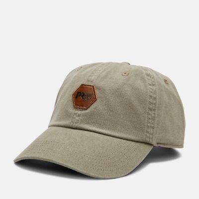 Men's Timberland PRO® Faux-Leather-Logo Low-Profile Cap