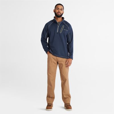 Timberland quarter zip clearance fleece