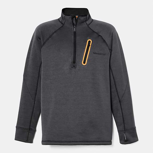 Men's Timberland PRO® Reaxion Quarter-Zip Athletic-Fit Fleece Jacket