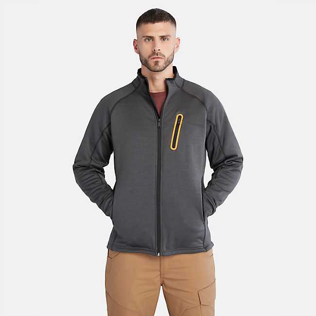 Sporty Zip Front Fleece Jacket