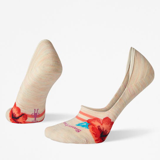 Women's Smartwool® Hide-and-Seek Hibiscus No-Show Socks