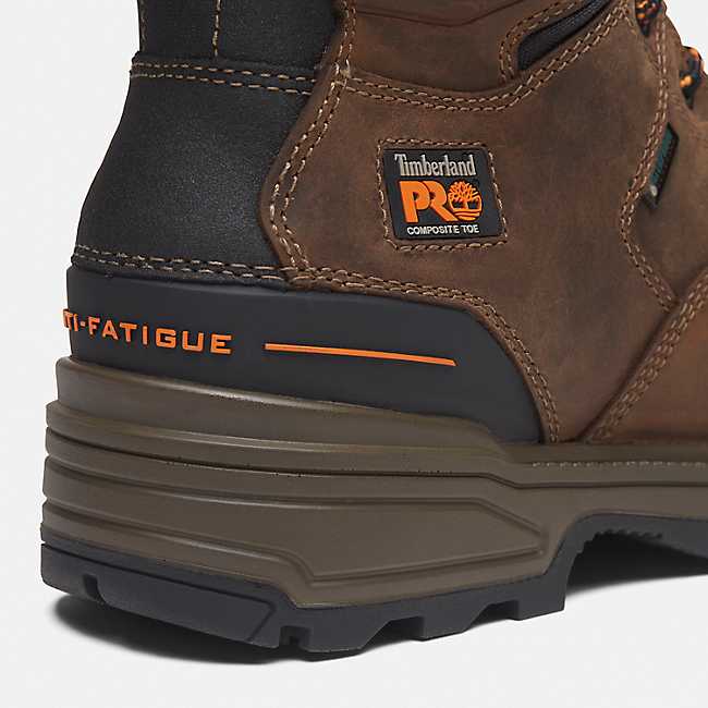 Men's Magnitude 8-Inch Waterproof Comp-Toe Work Boots