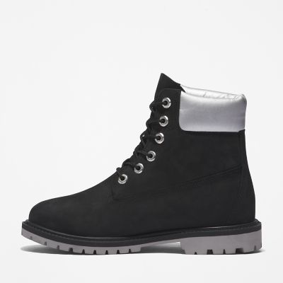 Female black timberland on sale boots