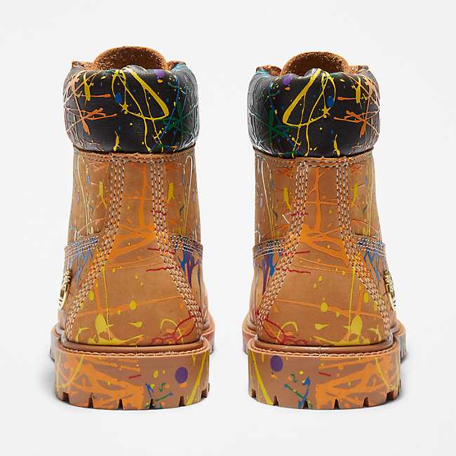 Women's Paint Splash 6-Inch Waterproof Boots