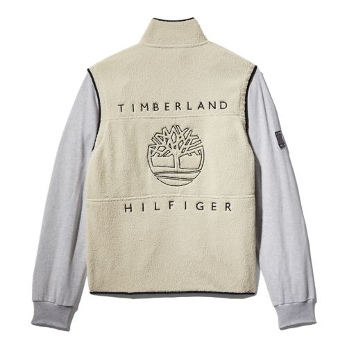 Manteau molletonné hybride tous genres Tommy Hilfiger x Timberland-