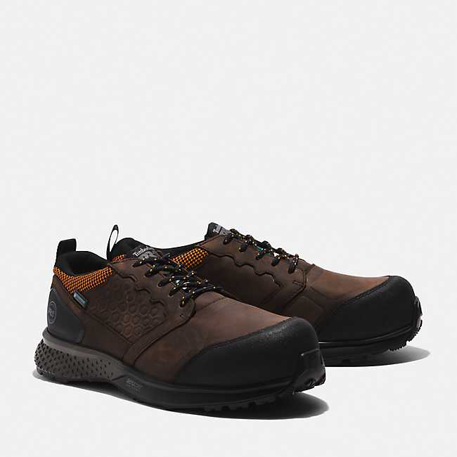 Men's Timberland PRO® Reaxion Waterproof Comp-Toe Work Sneakers