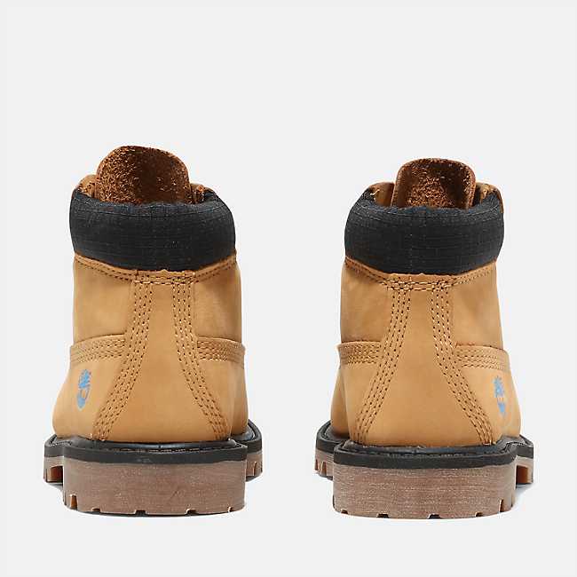 Toddler 6-Inch Waterproof Boots Wheat & Blue | Timberland US
