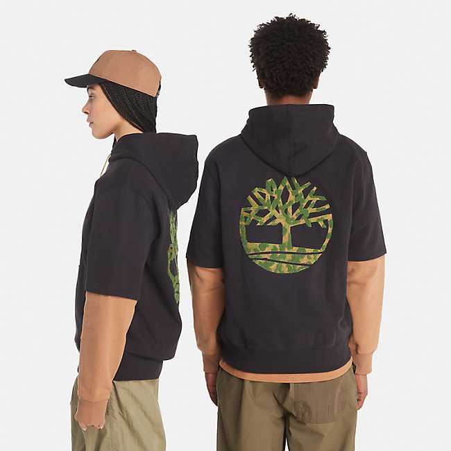 Black Pioneers Embroidered Tree Hoodie