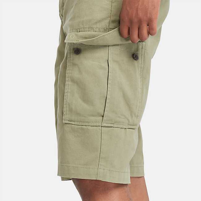 Men's Organic Cotton Core Cargo Shorts in Authentic Khaki