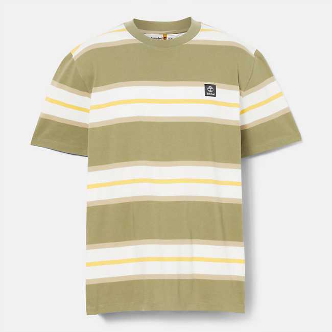 Men's Striped Short Sleeve T-Shirt