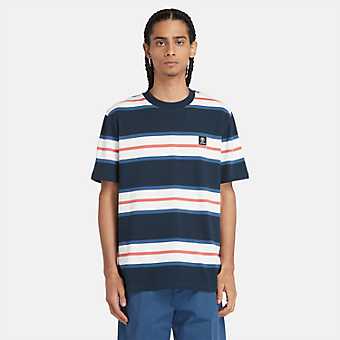 Men's Striped Short Sleeve T-Shirt