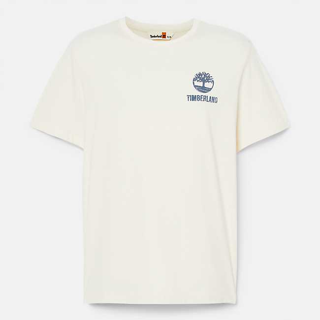Men's Short Sleeve Back Logo Graphic T-Shirt