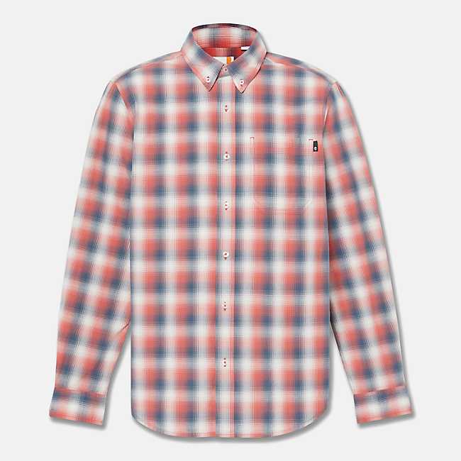 Men's Checkered Poplin Shirt