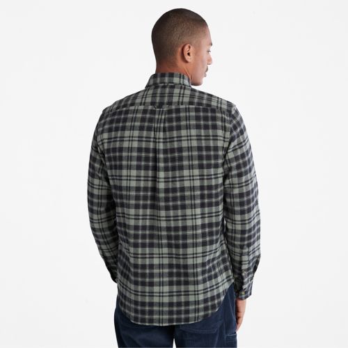 Men's Heavy Flannel Check Shirt-