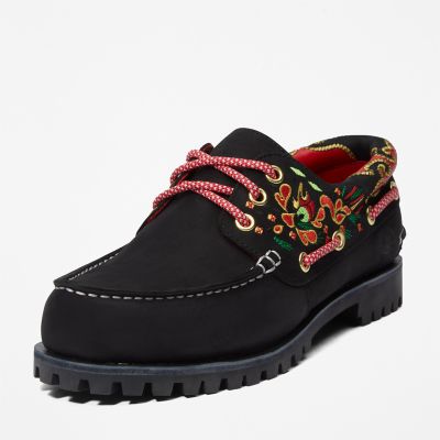 TIMBERLAND×CLOT 3 EYE LUG SHOE ブラック 27.5-