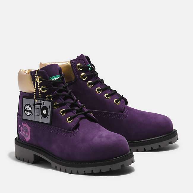 Junior Hip-Hop Royalty Timberland® Premium 6-Inch Waterproof Boots