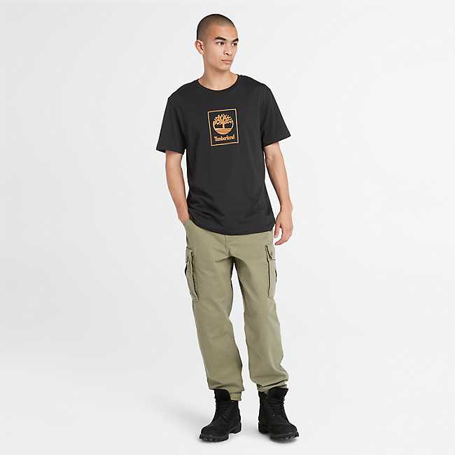 Men's Short Sleeve Stack Logo T-Shirt