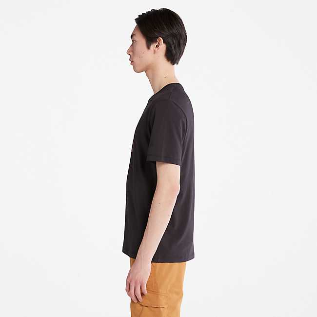 Men\'s Short Sleeve Stack Logo T-Shirt Timberland | US