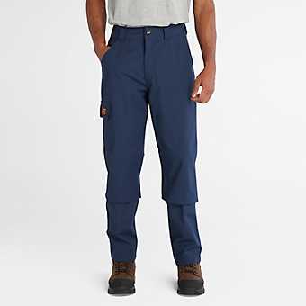 Lazer Men's Ankle-Length Twill Jogger Pants, Sizes S-XL, Athletic Fit